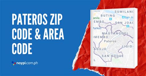 Pateros Zip Code and Area Code • Noypi.com.ph.